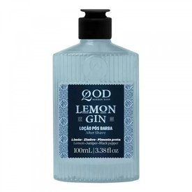 LOÇÃO PÓS BARBA QOD LEMON GIN 100ML