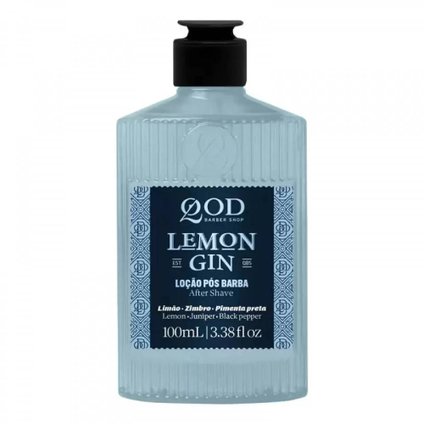 LOÇÃO PÓS BARBA QOD LEMON GIN 100ML