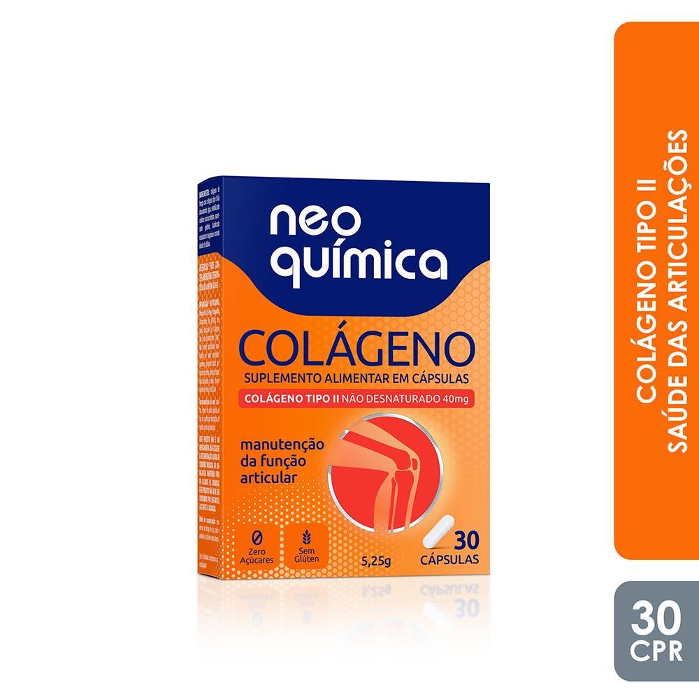 Colageno Tipo 2 Articulações Neo Química 30 Cápsulas-