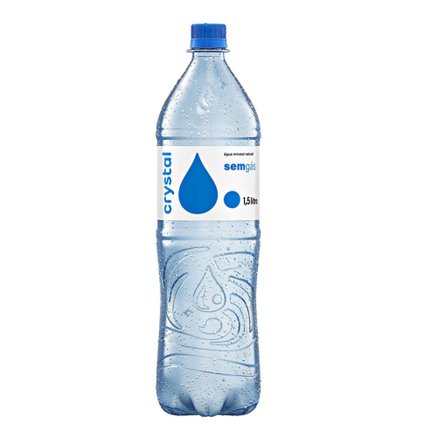 ÁGUA MINERAL NATURAL CRYSTAL SEM GÁS 1,5L