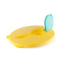 PRATO BOWL COM TAMPA E COLHER PANVEL BABY