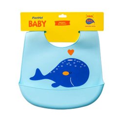 Babador Silicone Baleia Panvel Baby