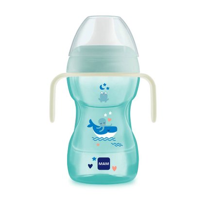 COPO DE TRANSIÇÃO MAM AZUL FUN TO DRINK 270ML