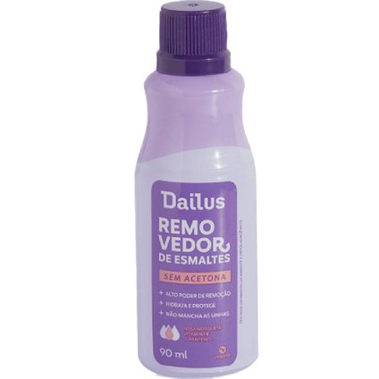 REMOVEDOR DE ESMALTES DAILUS 90ML