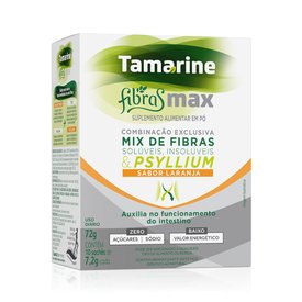 TAMARINE FIBRAS MAX LARANJA PÓ SOLÚVEL 10 SACHÊS