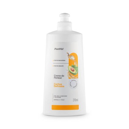 CREME PARA PENTEAR CACHOS PANVEL CAPILAR 270G
