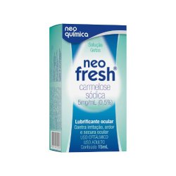 Colírio Neo Fresh 5 Mg/ml Solução Oftálmica 15 Ml