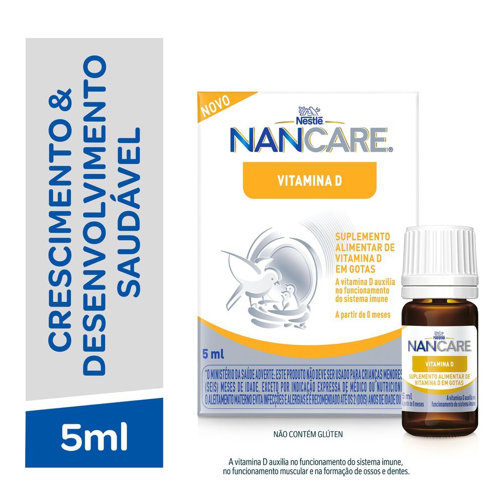 Suplemento Pediátrico Vitamina D Nancare 5ml