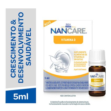 SUPLEMENTO PEDIÁTRICO VITAMINA D NANCARE 5ML