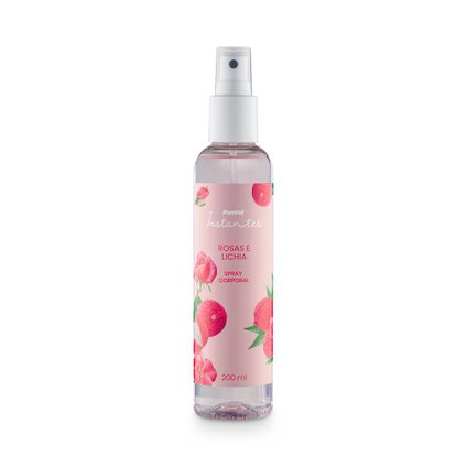 SPRAY CORPORAL ROSAS E LICHIA PANVEL INSTANTES 200ML