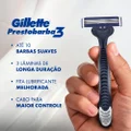 APARELHO DE BARBEAR DESCARTÁVEL GILLETTE PRESTOBARBA 3 LEVE 4 PAGUE 3