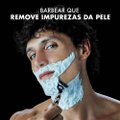 CARGA PARA APARELHO DE BARBEAR GILLETTE MACH3 CARBONO COM CARVÃO 2 UNIDADES