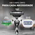 CARGA PARA APARELHO DE BARBEAR GILLETTE MACH3 CARBONO COM CARVÃO 2 UNIDADES
