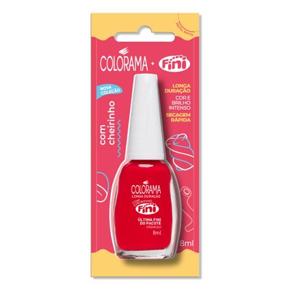 ESMALTE COLORAMA FINI ÚLTIMA FINI DO PACOTE 8ML