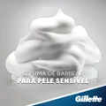 ESPUMA DE BARBEAR GILLETTE PRESTOBARBA SENSTIVE 155ML