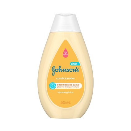 CONDICIONADOR JOHNSONS BABY DESEMBARAÇO SUAVE 400ML