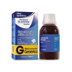 Cloridrato Ambroxol Adulto 6mg 120ml Neoquímica Genérico