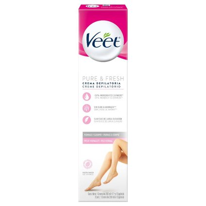 CREME DEPILATÓRIO CORPORAL VEET PELES NORMAIS 200ML