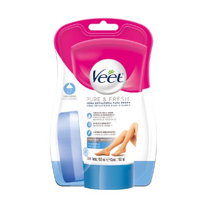CREME DEPILATÓRIO PARA BANHO VEET PELES DELICADAS 150ML