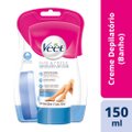 CREME DEPILATÓRIO PARA BANHO VEET PELES DELICADAS 150ML