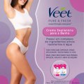 CREME DEPILATÓRIO PARA BANHO VEET PELES DELICADAS 150ML