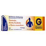 Diclo Dietilamonio 1% Gel 60g Neoq Genérico P