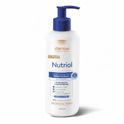LOÇÃO HIDRATANTE CORPORAL DARROW NUTRIOL VITAMINA C SEM PERFUME 400ML