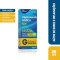 ANALGÉSICO E ANTINFLAMATÓRIO NAPROXENO SÓDICO 550MG NEO QUÍMICA 20 COMPRIMIDOS GENÉRICO C