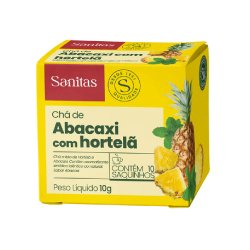 Chá Sanitas Abacaxi Com Hortelã 10g 10 Unidades
