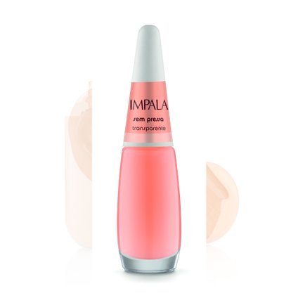 ESMALTE IMPALA A COR DA MODA TRANSPARENTE SEM PRESSA 7,5ML
