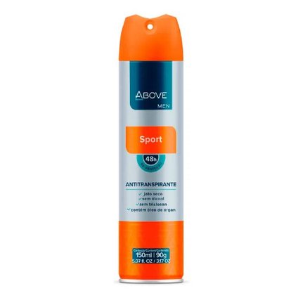 DESODORANTE AEROSOL ABOVE CLASSIC SPORT 150ML