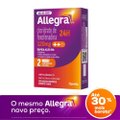 ANTIALÉRGICO ALLEGRA 120MG 2 COMPRIMIDOS