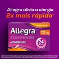 ANTIALÉRGICO ALLEGRA 120MG 2 COMPRIMIDOS