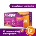 ANTIALÉRGICO ALLEGRA 120MG 20 COMPRIMIDOS