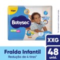 FRALDA BABYSEC ULTRA SEC HIPER XXG COM 48 UNIDADES