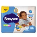 FRALDA BABYSEC ULTRA SEC HIPER XXG COM 48 UNIDADES