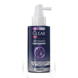 Tônico Capilar Clear Men Derma Solution Antiqueda Com 100ml