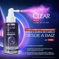 TÔNICO CAPILAR CLEAR MEN DERMA SOLUTION ANTIQUEDA COM 100ML
