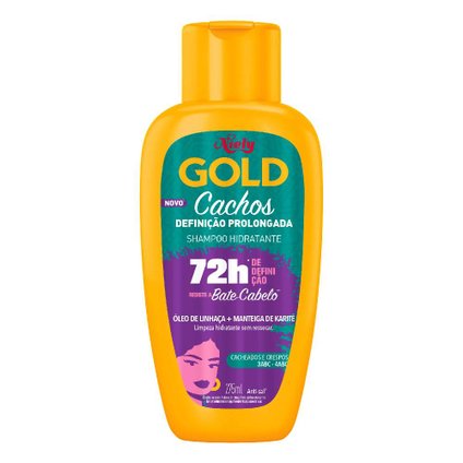 SHAMPOO NIELY GOLD CACHOS DEFINIÇÃO PROLONGADA 