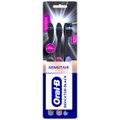 KIT ESCOVA DENTAL ORAL-B INDICATOR BLACK COM CERDAS INTELIGENTES 3 UNIDADES