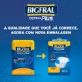 FRALDA ADULTO BIGFRAL DERMAPLUS NOTURNA GRANDE COM 7 UNIDADES