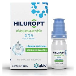 Hiluropt - Hialuronato De Sódio 0,15% Sem Conservantes 10 Ml