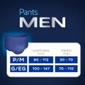 ROUPA INTIMA TENA PANTS MEN G/EG 16 UNIDADES