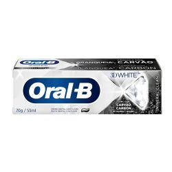 Creme Dental Oral-b 3d White Carvão 70g