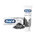 CREME DENTAL ORAL-B 3D WHITE CARVÃO 70G