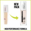 BASE LONGA DURAÇÃO MAYBELLINE NY SUPERSTAY ACTIVE WEAR 30H - 105 FAIR IVORY 30ML