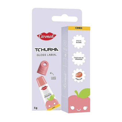 GLOSS LABIAL CARMED TCHURMA PÊSSEGO 5G