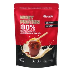 Whey Protein Growth Concentrado Doce De Leite 1kg