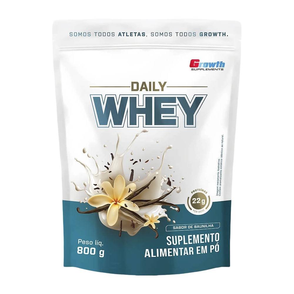 Whey Protein Growth Daily Baunilha 800g