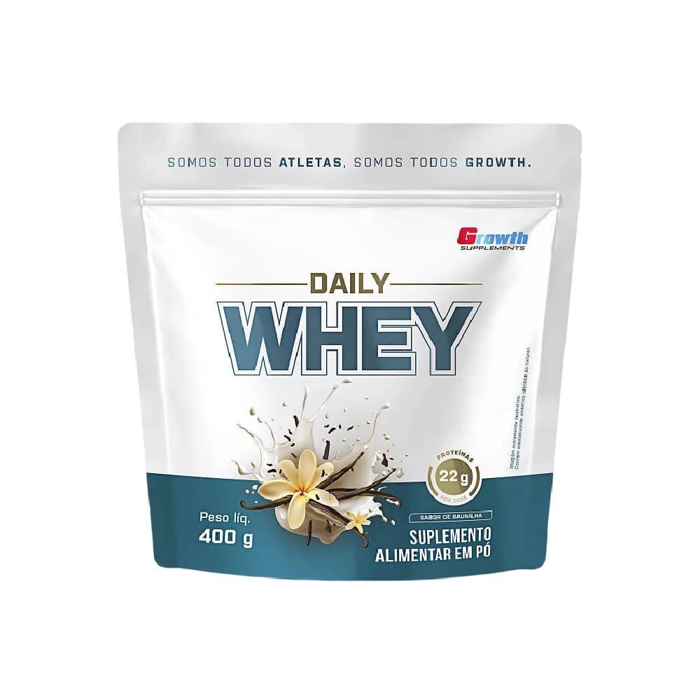 Whey Protein Growth Daily Baunilha 400g